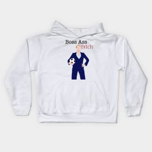 Boss Ass Bitch Kids Hoodie